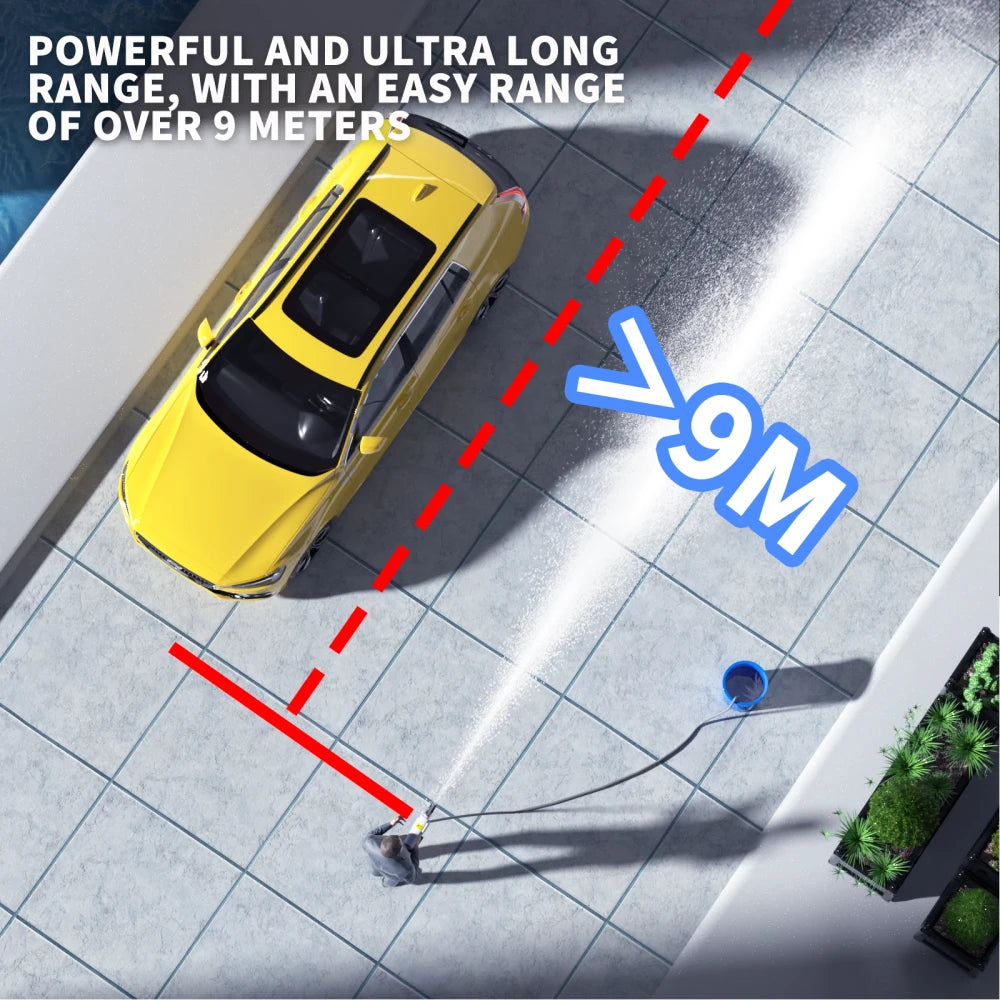 Cordless Portable Power Car Washer