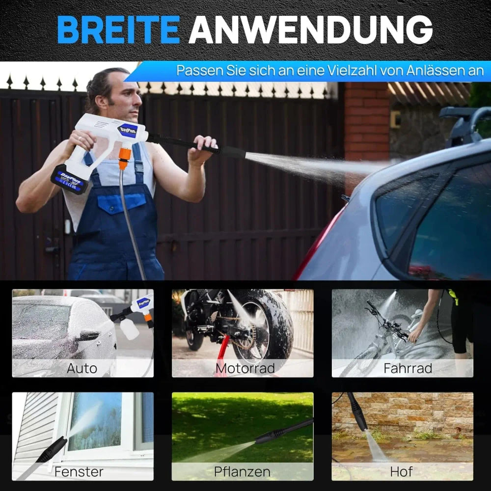 Cordless Portable Power Car Washer