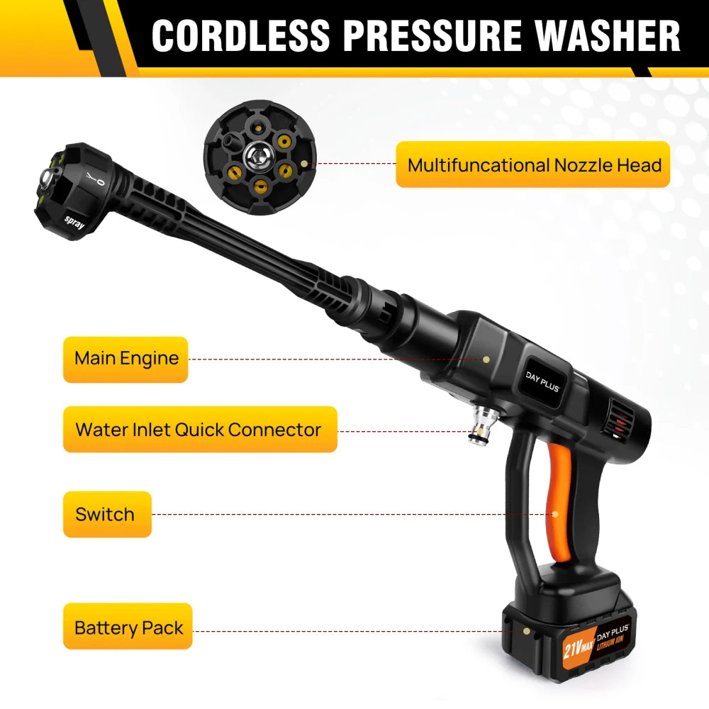 Cordless High Pressure Car Washer